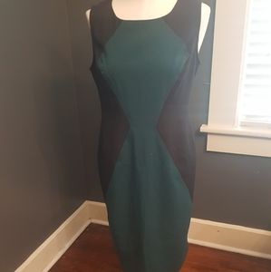 Black and green dress by Andrew Marc size 8